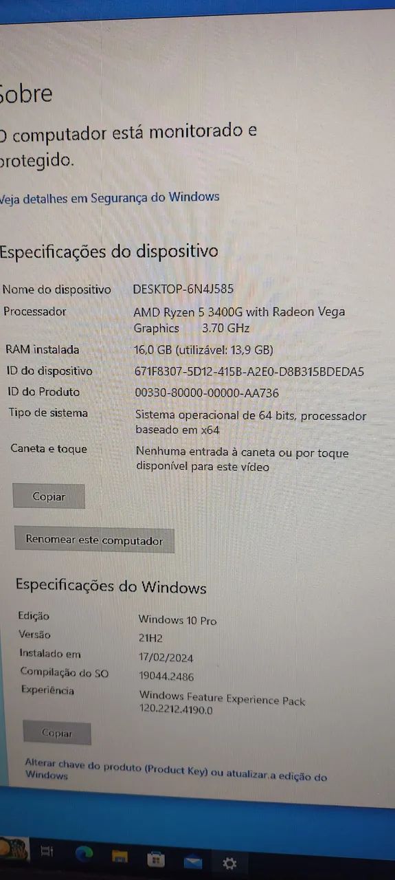 Ryzen 5 3400G - Foto 3