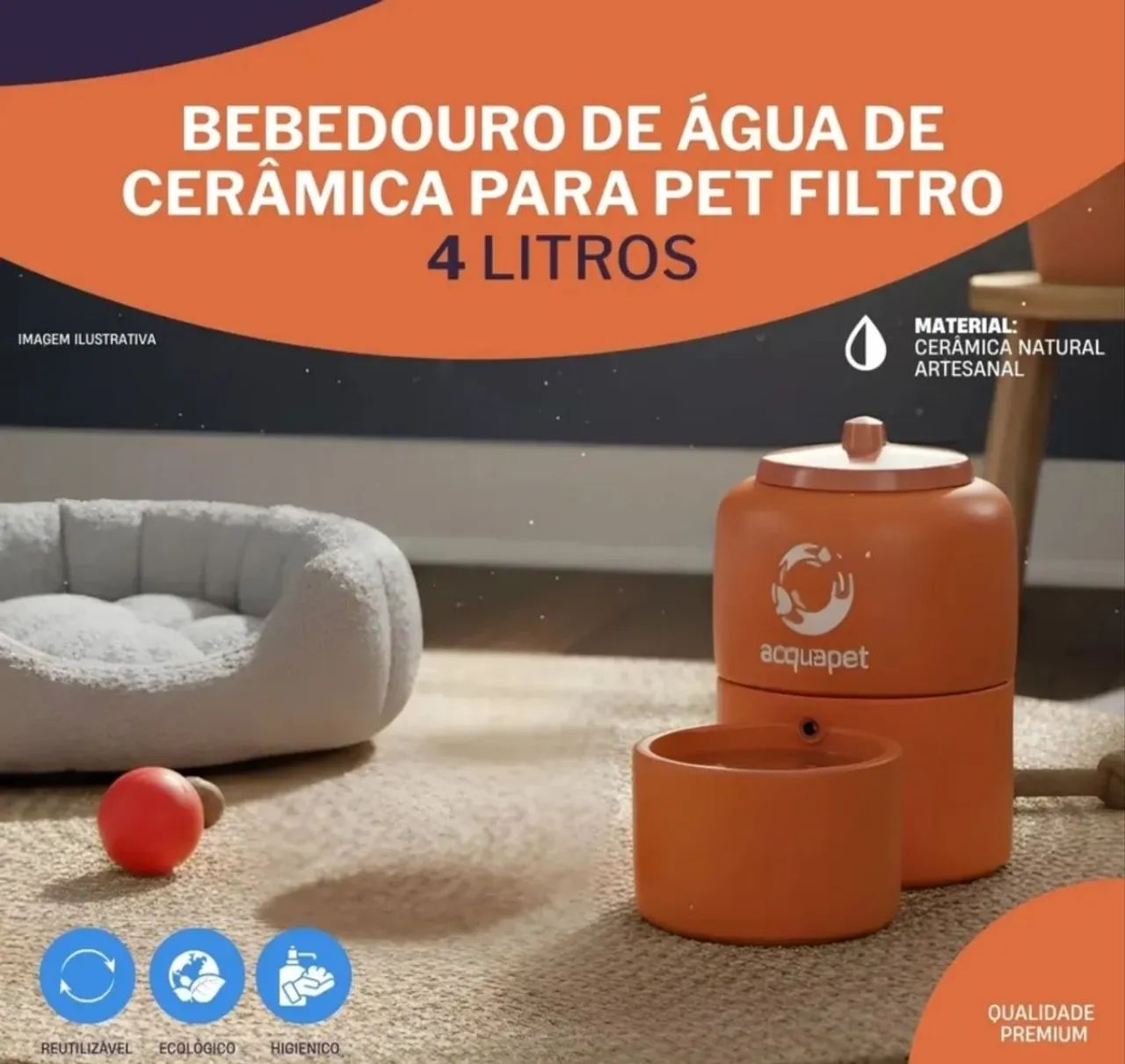 Filtro pet gato cachorro  - Foto 5