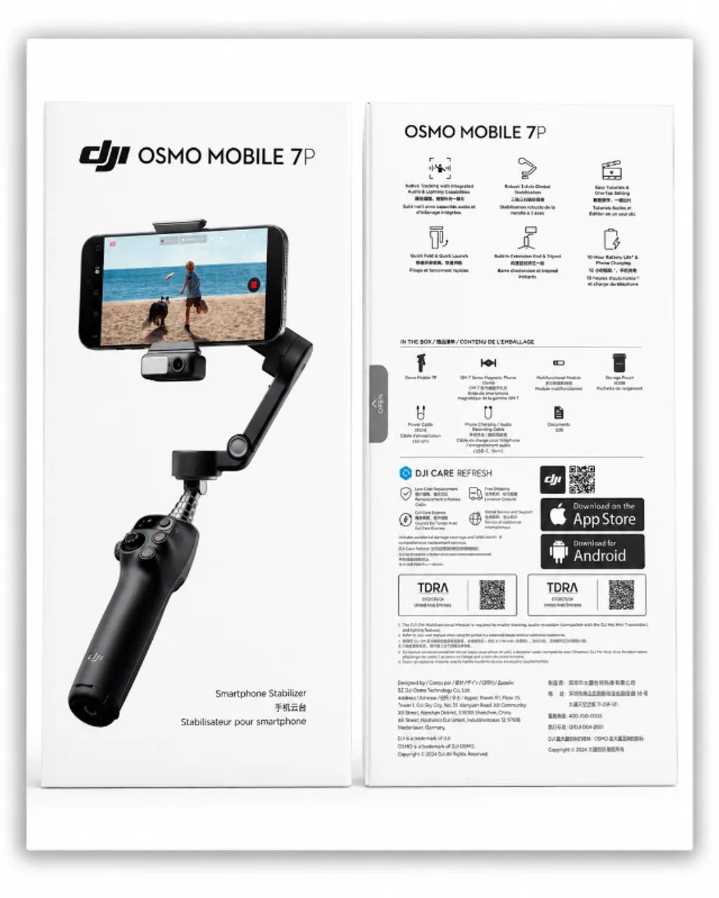 Estabilizador DJI Osmi mobile 7P para smartphones - Acessórios