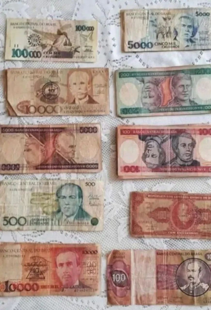 Lote de 25 Cédulas Antigas Brasileira  - Foto 3