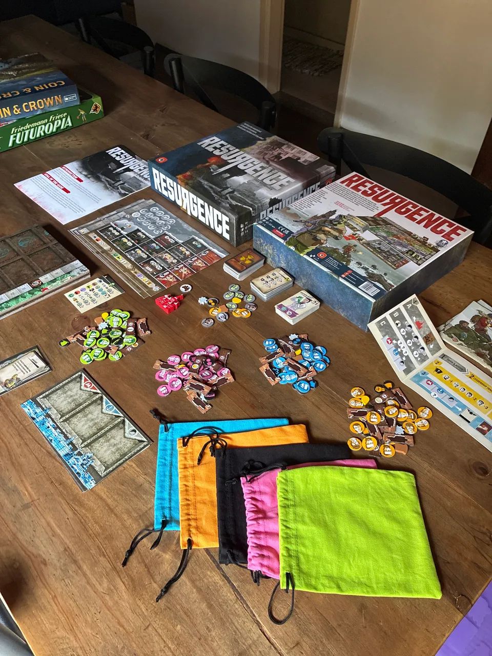 Jogo de tabuleiro Resurgence - com modo solo e expansão - Foto 5