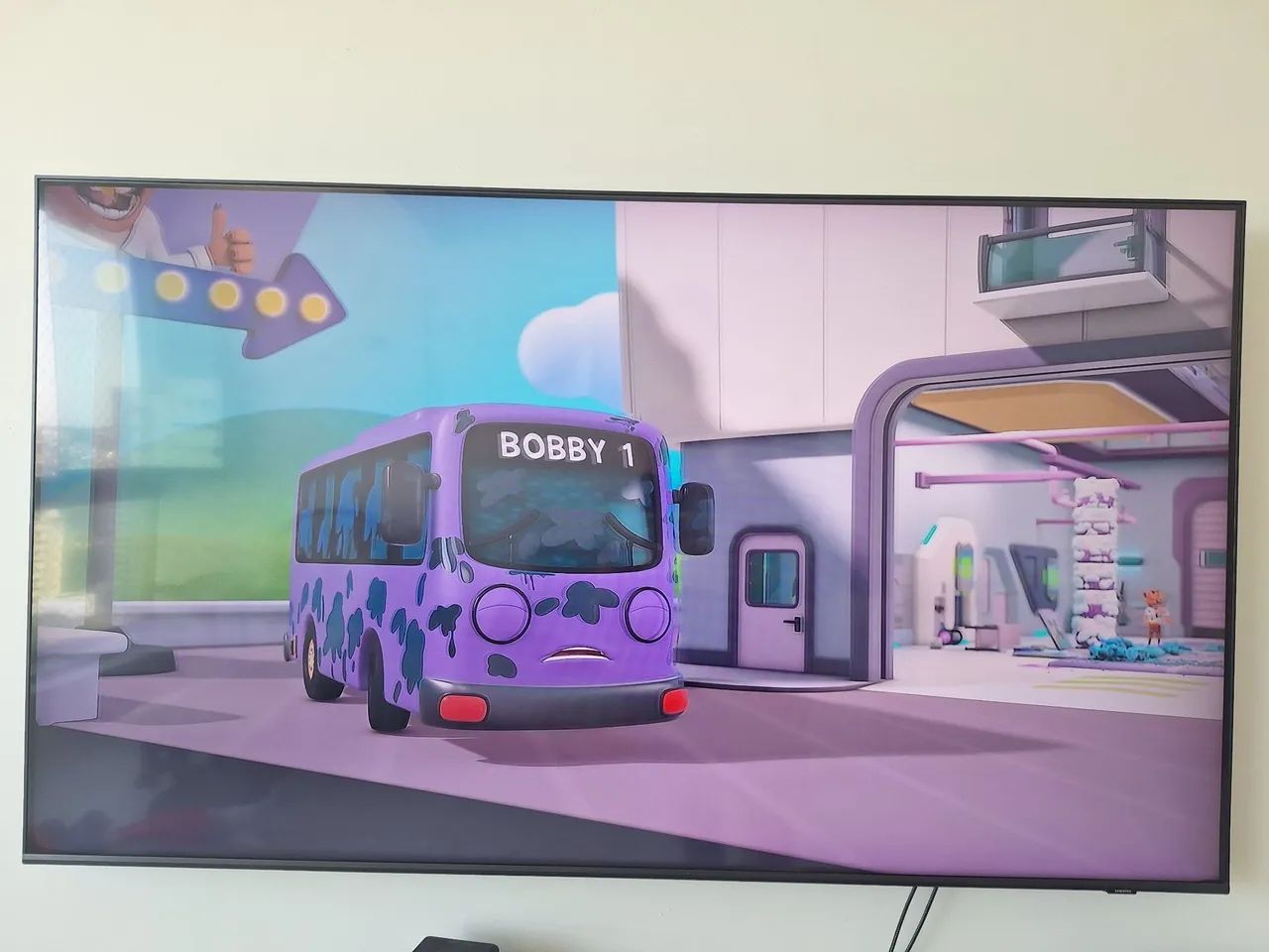 Smart TV 55" 4k Samsung QLED leia descrição  - Foto 2