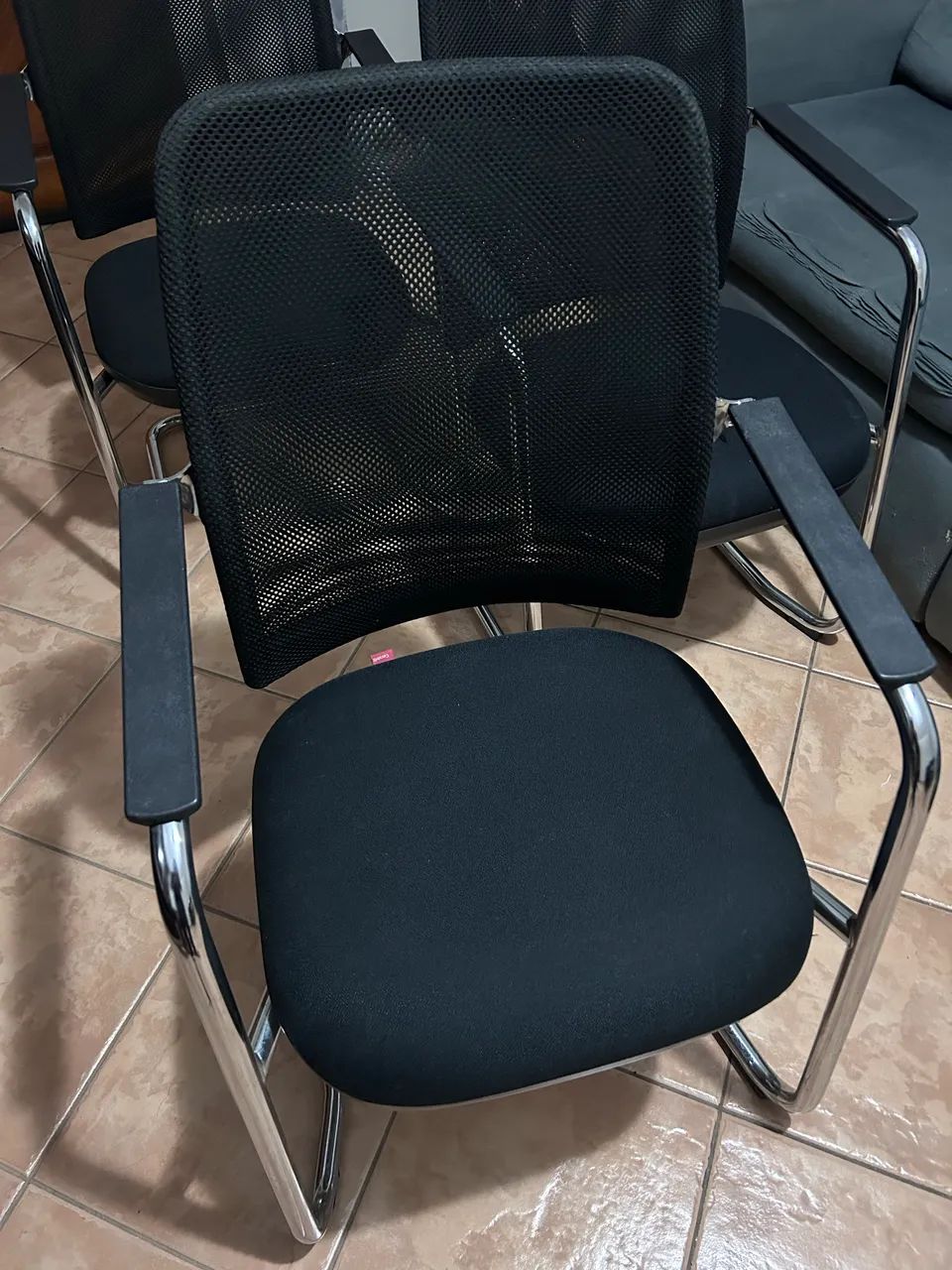 Kit com 3 cadeiras executiva- Cavaletti - Foto 3