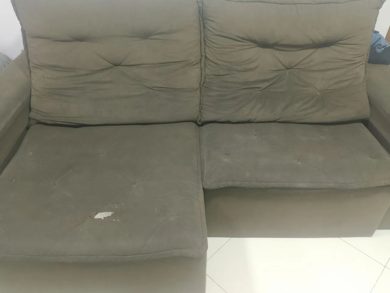 Vendo colchão casal molas com base e sogra retrátil 2 lugares 