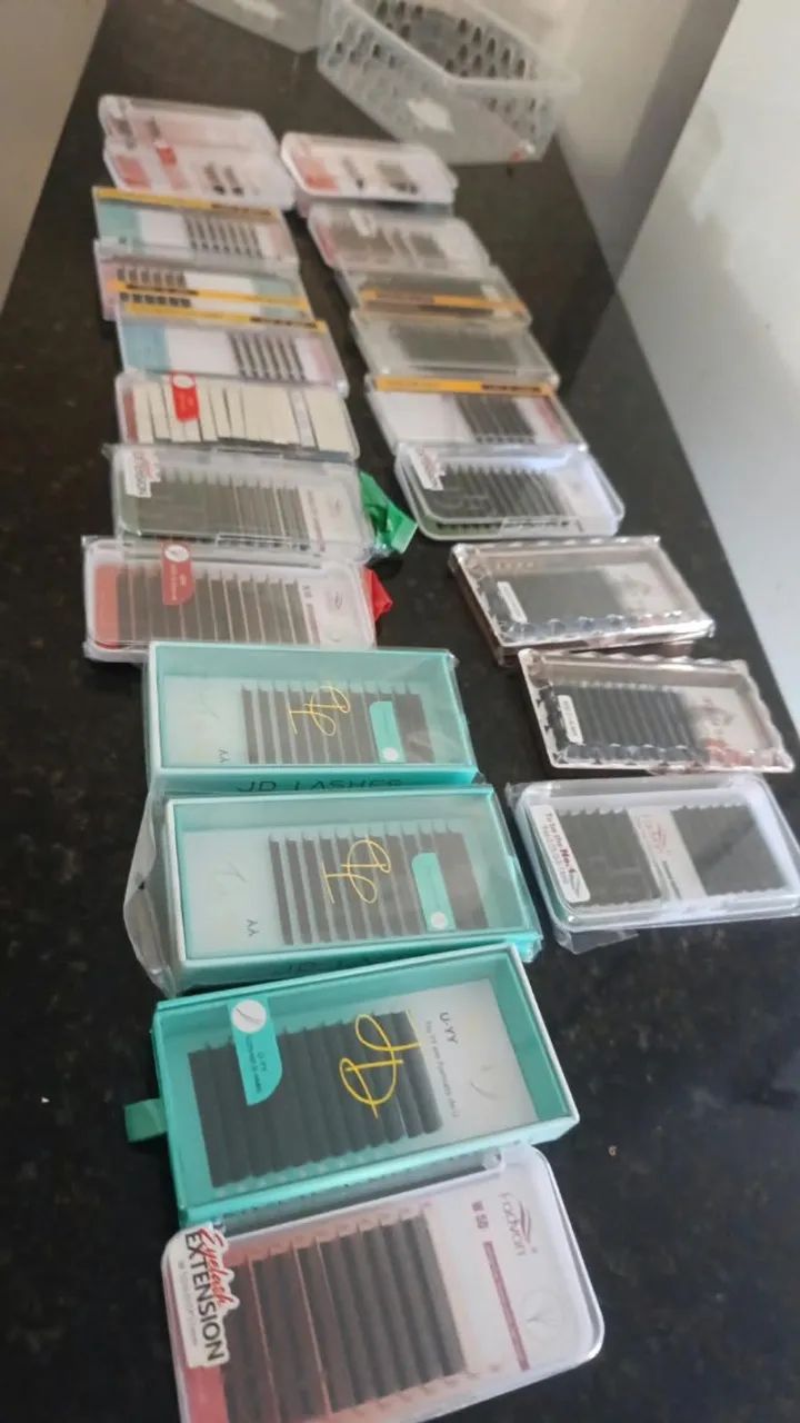 Caixinhas de cílios 
