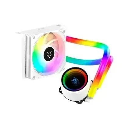 Water Cooler Husky Icy Comet, Iluminação ARGB, 120mm, AMD e Intel, Branco - HWT550BR - Foto 5