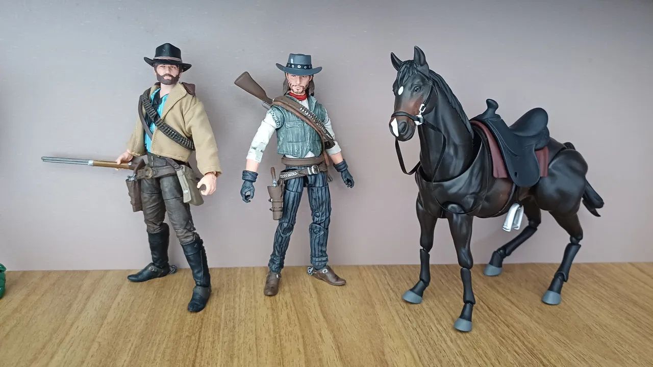 Arthur Morgan e John Marston 1/12 custom Red dead Redemption 