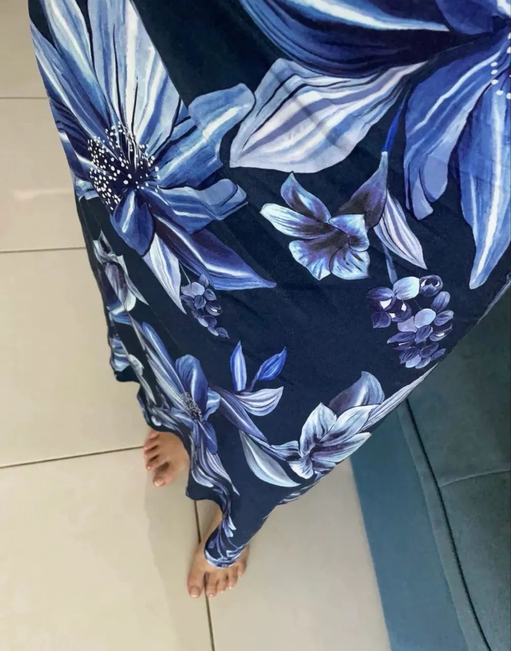 Vestido farm azul - Foto 4