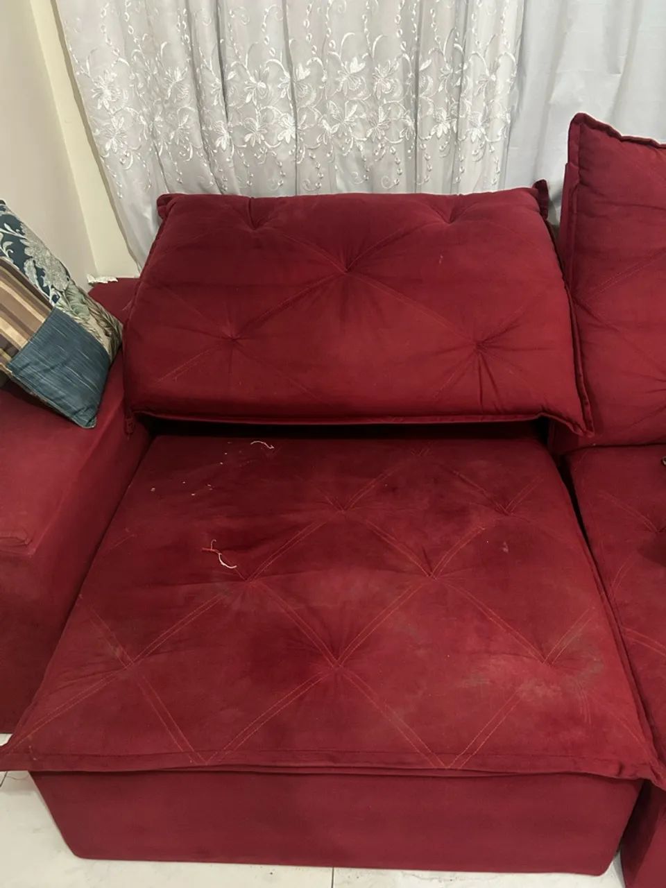 Vendo sofá retrátil grande  - Foto 4