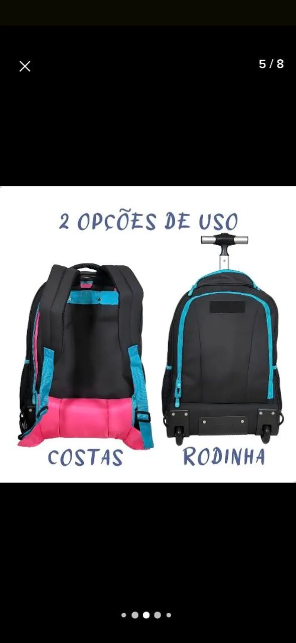 Mochila da Luluca,Clio, seminário nova - Foto 3