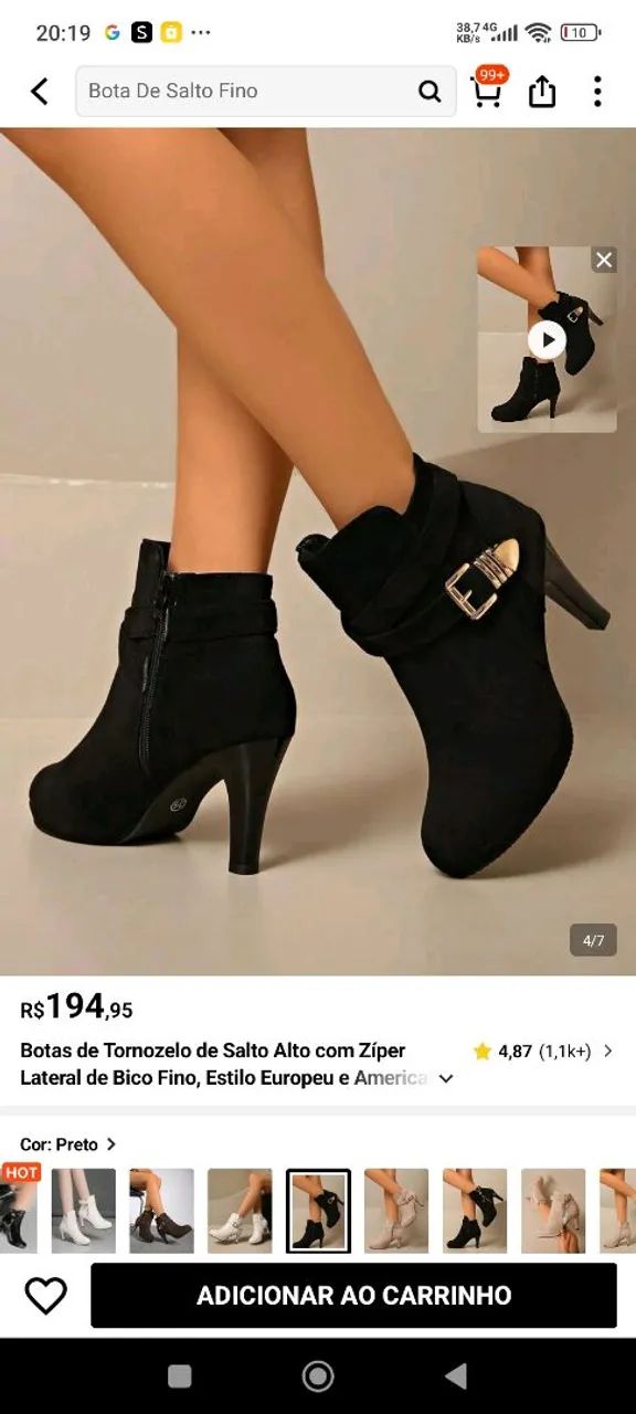 Vendo linda bota 