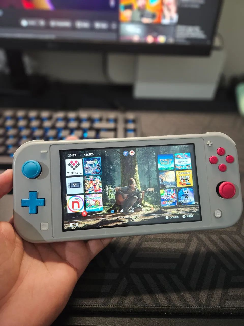 Nintendo switch lite desbloqueado 256gb - Foto 3
