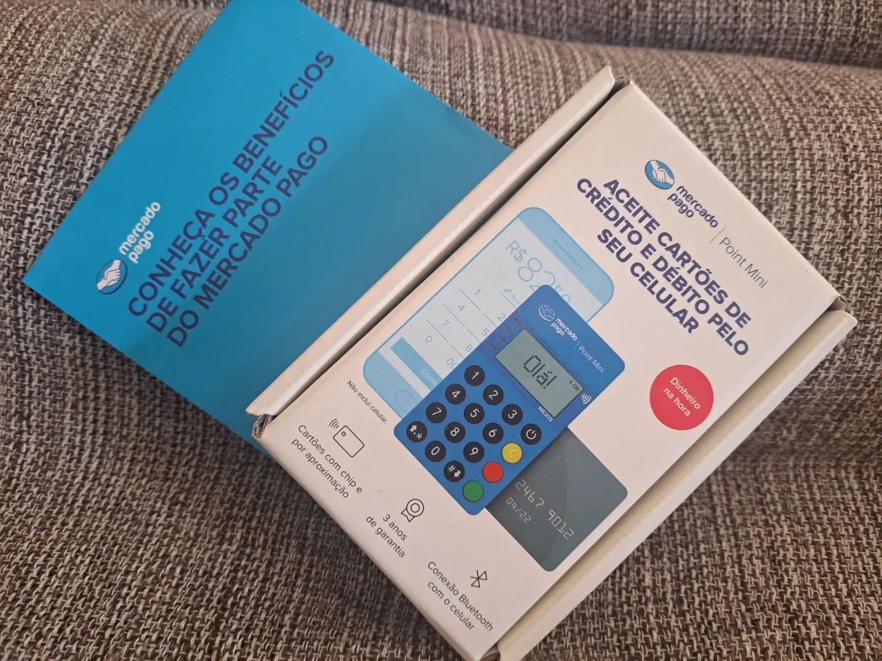 Maquineta do Mercado Pago  - Foto 3