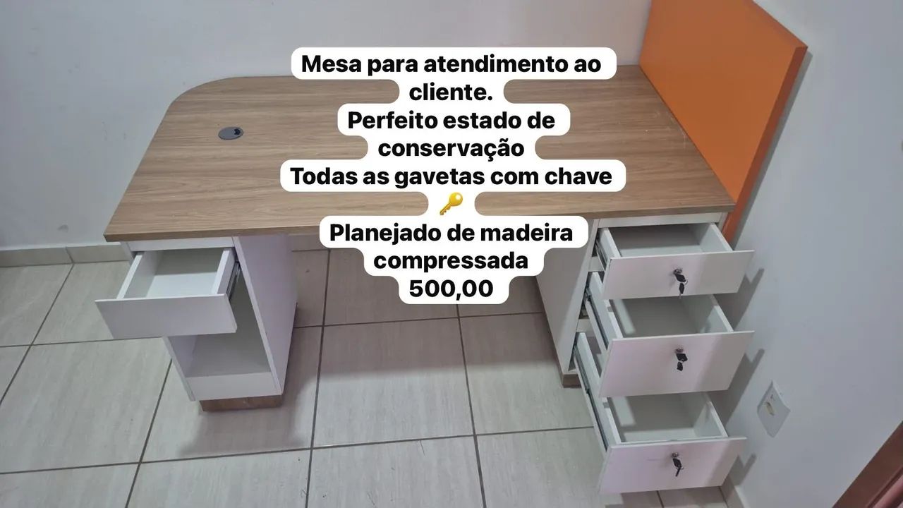 Mesa escritório  - Foto 2