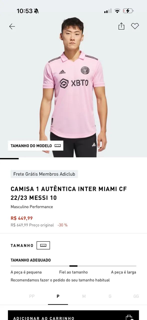 Camisa Messi Oficial inter Miami  - Foto 5