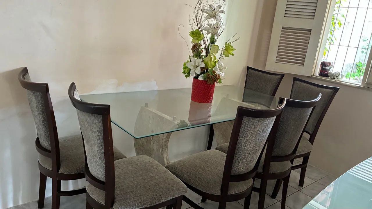 conjunto mesa de jantar