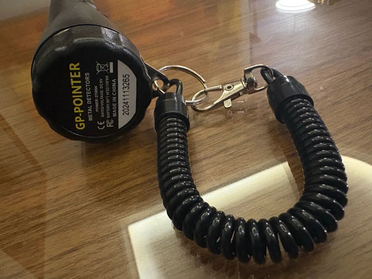 Detector De Metais Portátil Com Alerta Sonoro E Vibração - Foto 2