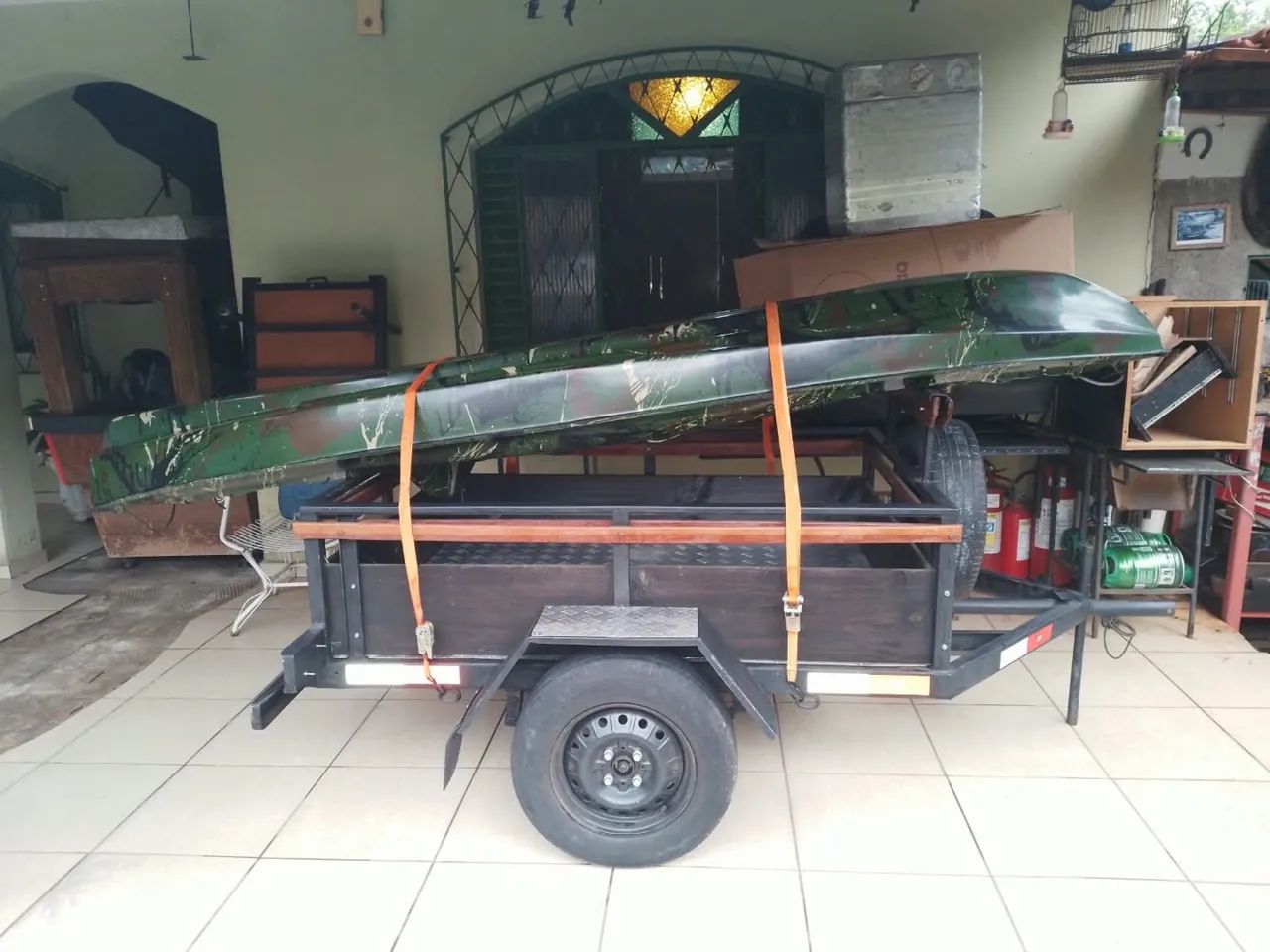 Vendo kit carretinha e caiaque junto.  - Foto 5