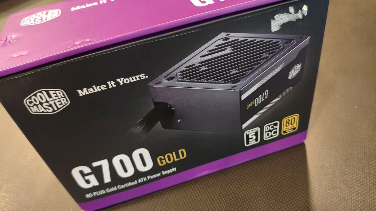 Fonte cooler Master 700w Gold - Foto 4