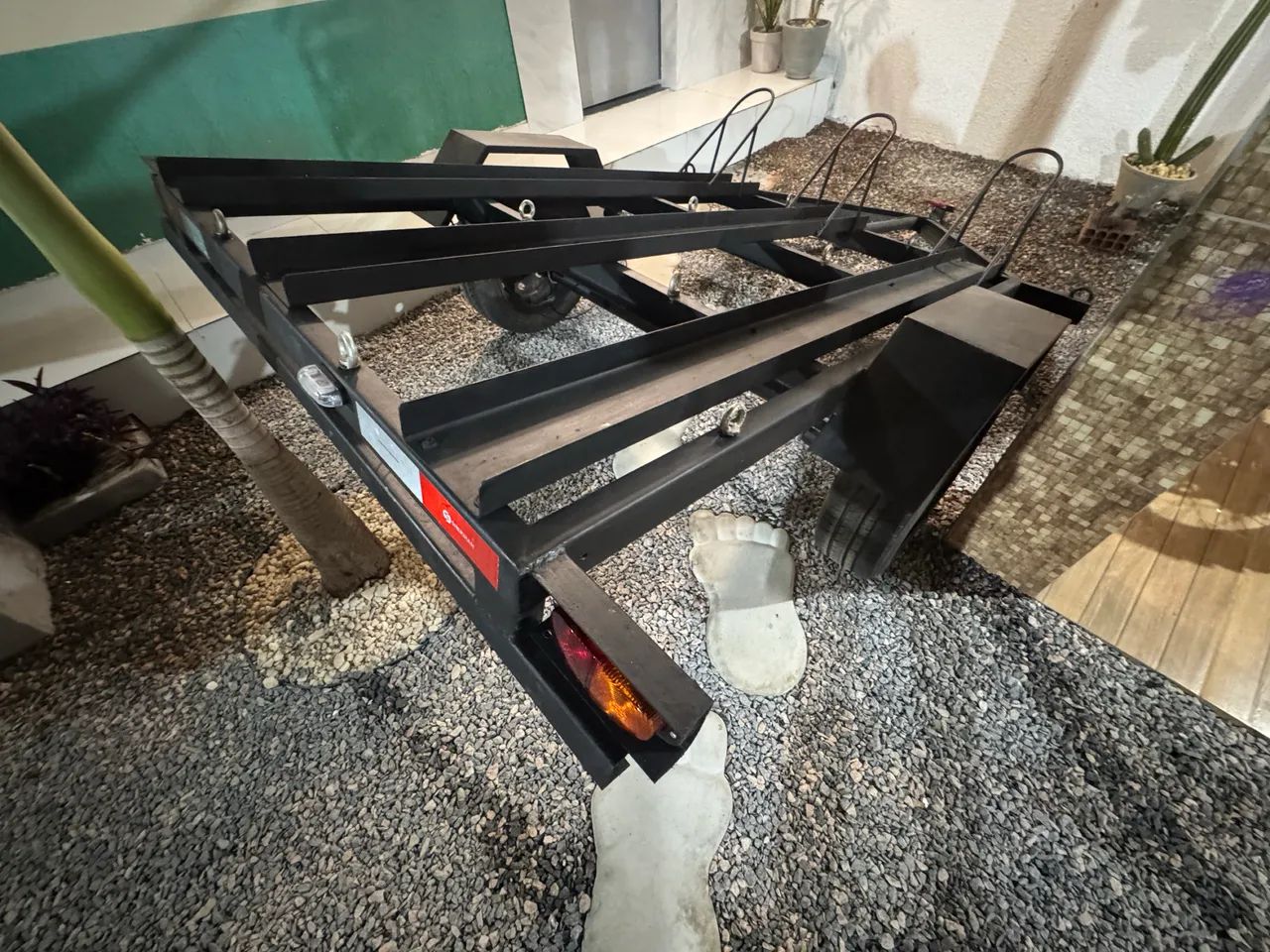 Carrocinha reboque para motos - Foto 2