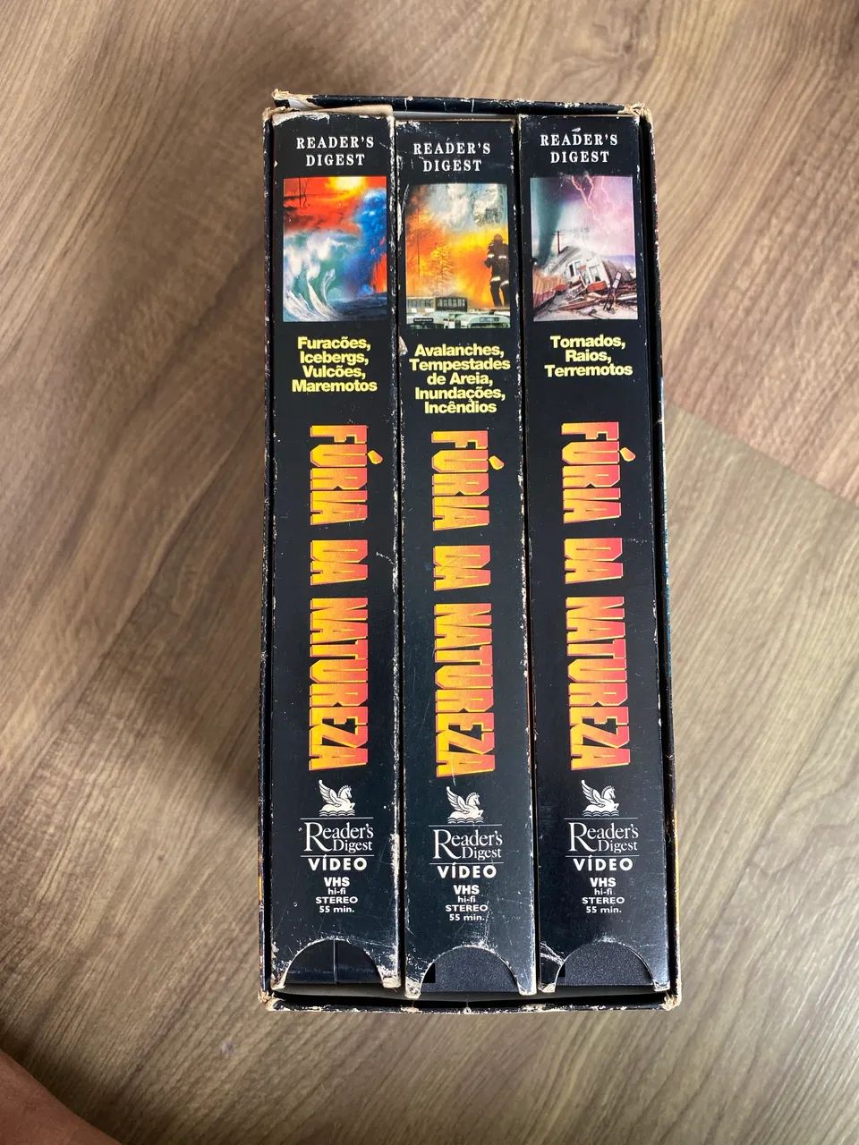 VHS Fúria da natureza - DVD, Blu-Ray e Vídeo Cassete - Centro