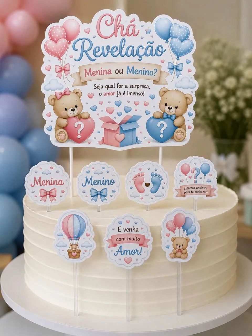 Topos de.bolo personalizado  - Foto 3