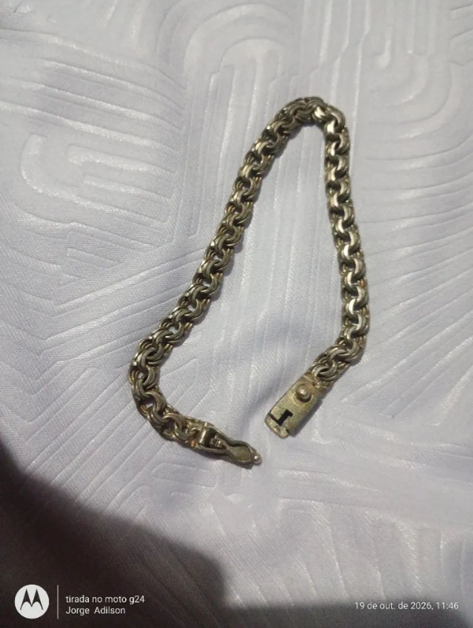 Pulseira de prata 