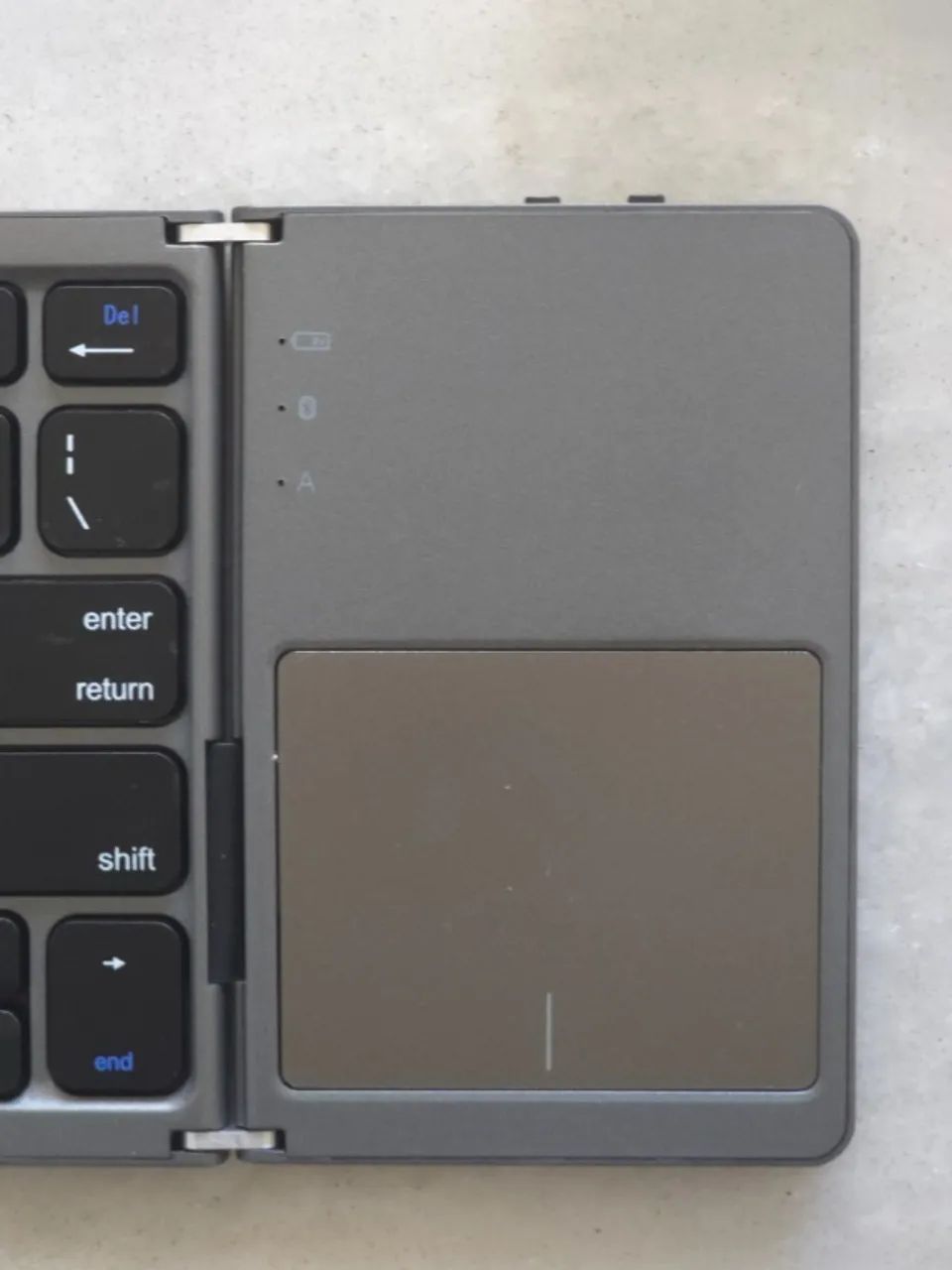 Mini teclado dobravel bluetooth - Foto 5