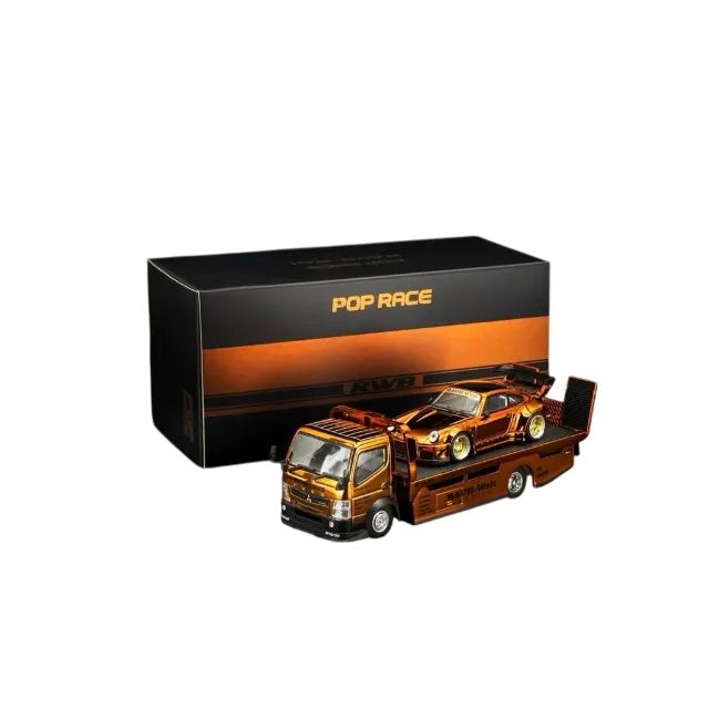 Pop Race Porsche Rwb 930 Orange Chrome Tmcs Malasia 2026 Dinner