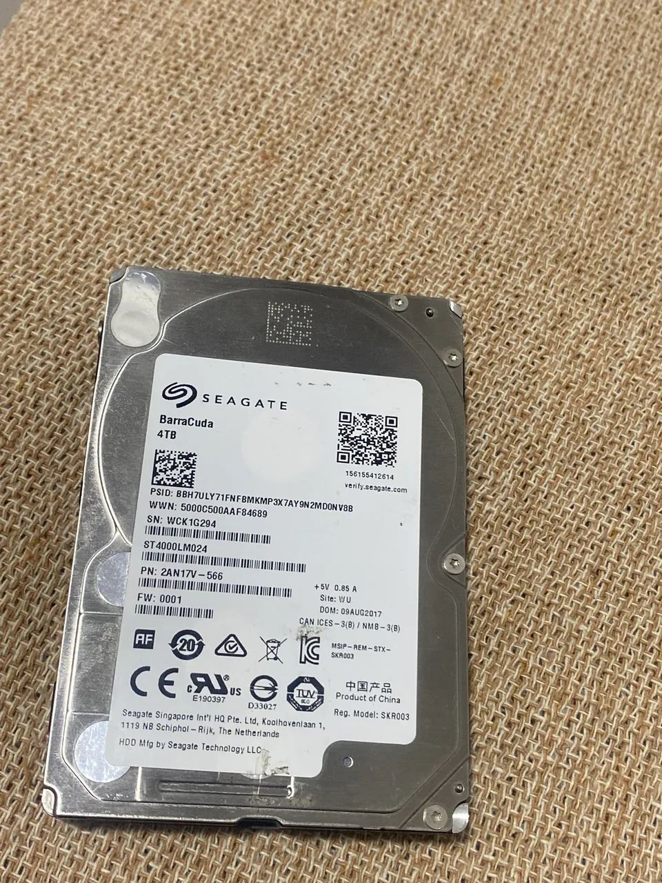 Hd  4 Tera para Notebook 