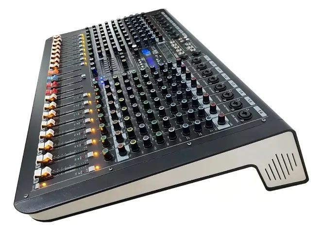 Mesa de Som Staner MX1606FXR 16 Canais Analógica Efeitos Bluetooth - Foto 2
