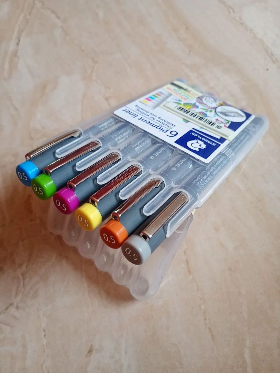 Caneta staedtler 6 pigment liner 