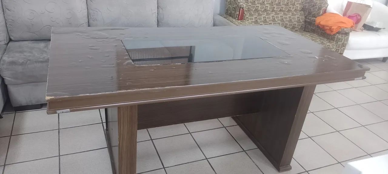 Mesa retangular usada - Foto 3
