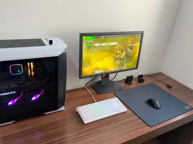 PC Gamer Completo Intel Core i9 14ª, RTX 4070 Super, Monitor Zowie