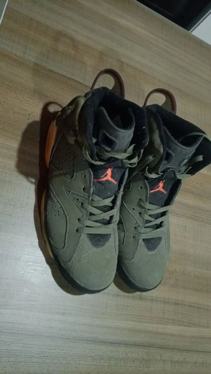 tenis jordan travis scott 