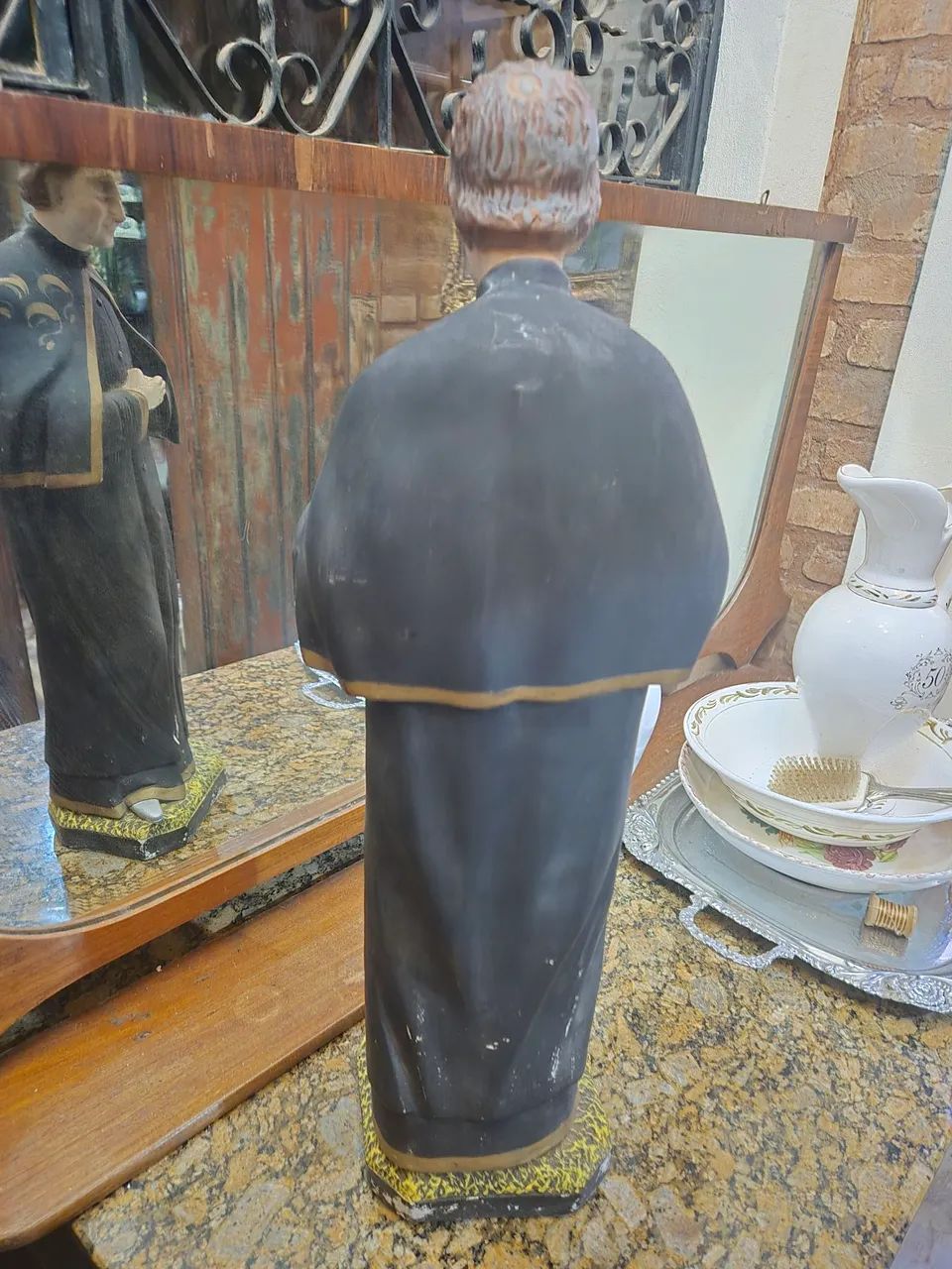 Santo antigo 60 cm  - Foto 4
