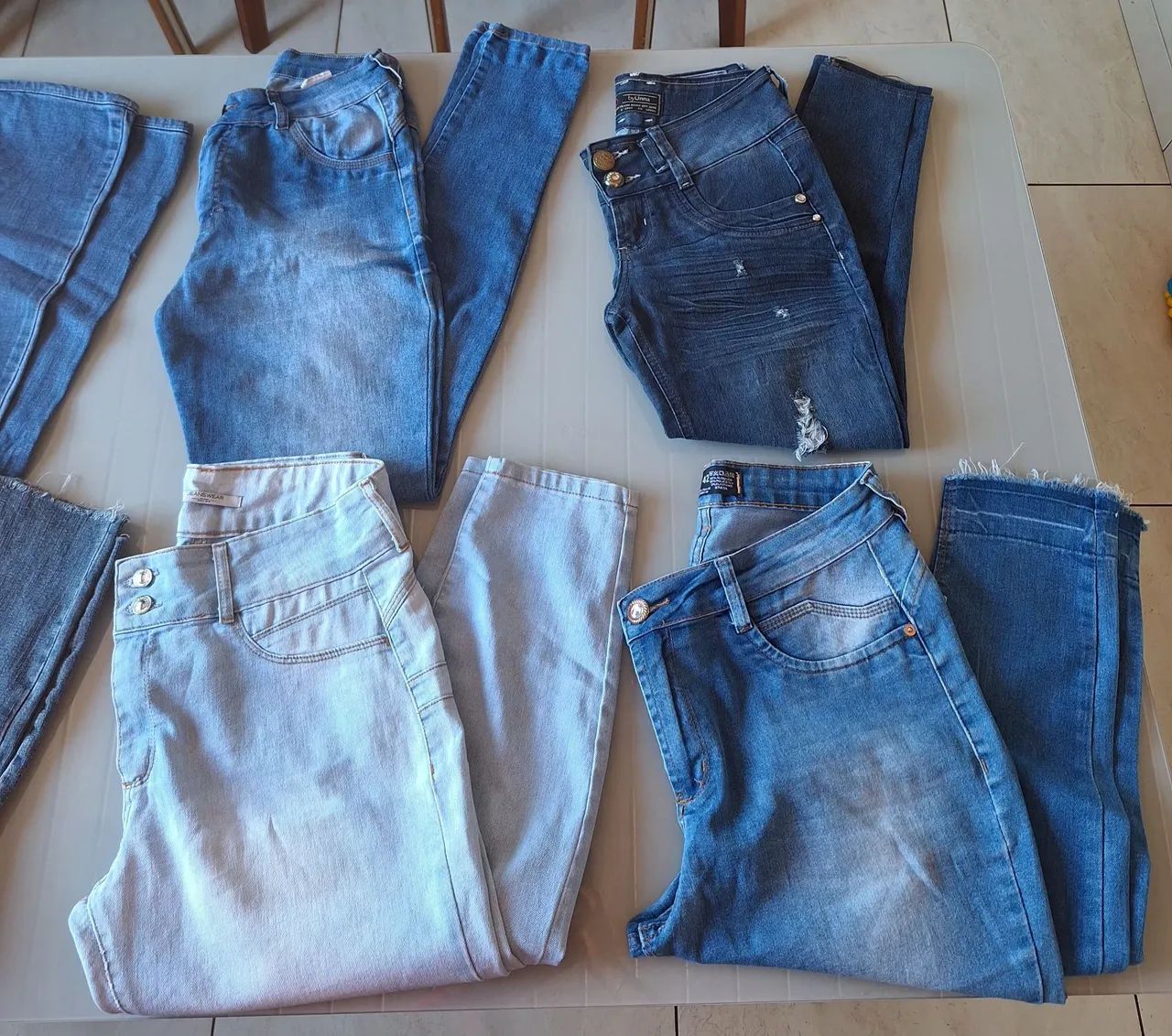 Calça jeans feminina  - Foto 3