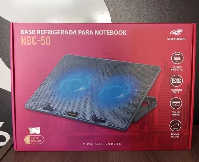 Base Refrigerada para Notebook NBC-50 C3tech