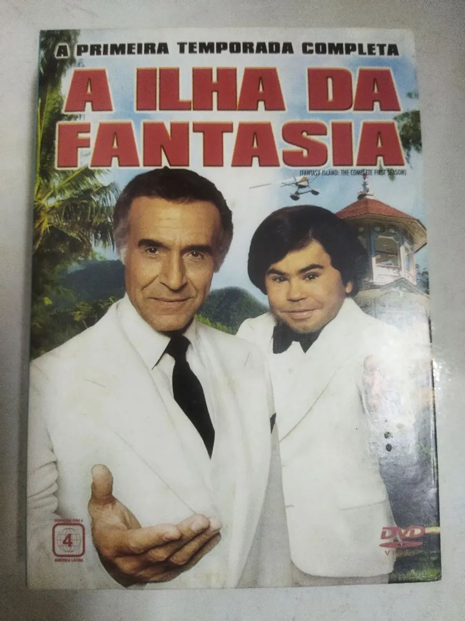 Box Dvd A Ilha da Fantasia - Primeira Temporada Completa - CDs