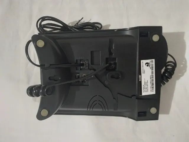 Telefone Pleno Intelbras com fio Preto