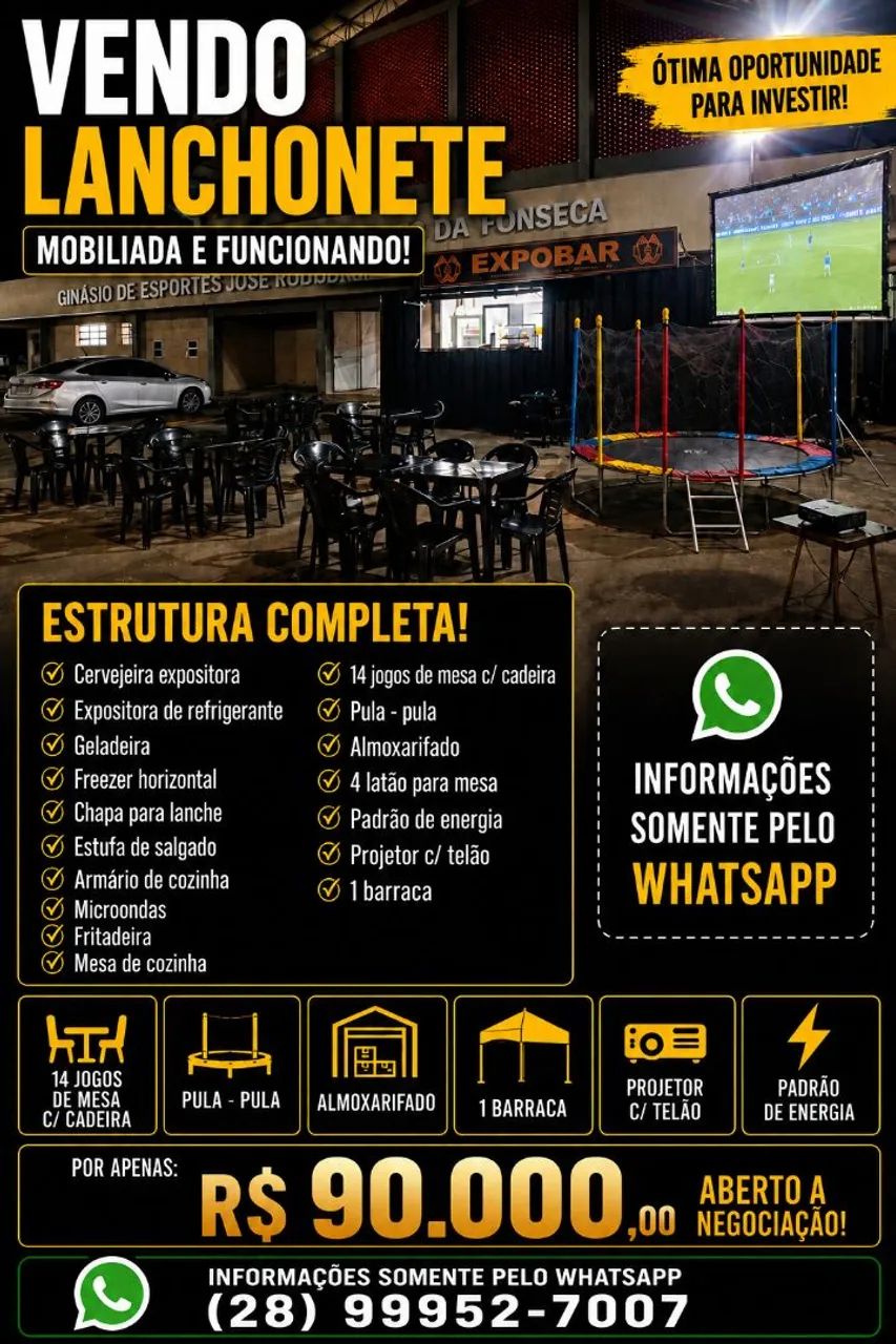 Vendo lanchonete funcionando  - Foto 2