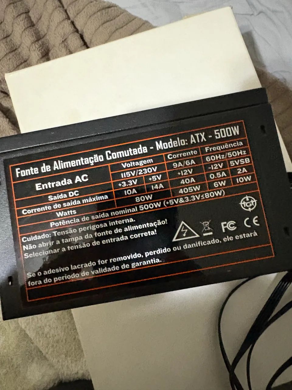 Fonte 500w