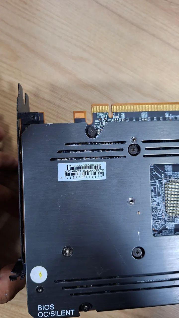 RX 6900XT 16GB RED DEVIL - DEFEITO - Foto 5