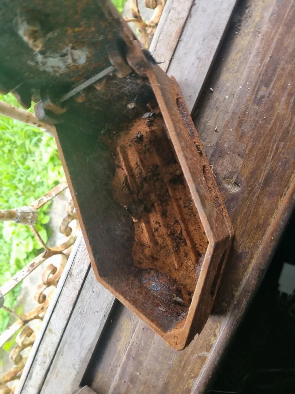 Antigo ferro de passar - Foto 4