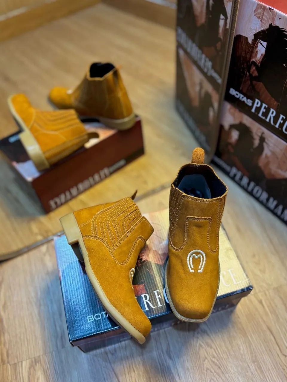Bota Masculina Performance  Couro Premium!  - Foto 3