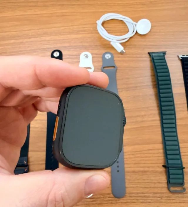 Apple Watch Ultra 2 Cellular 49mm Titanium + Pulseiras Extras - Foto 3