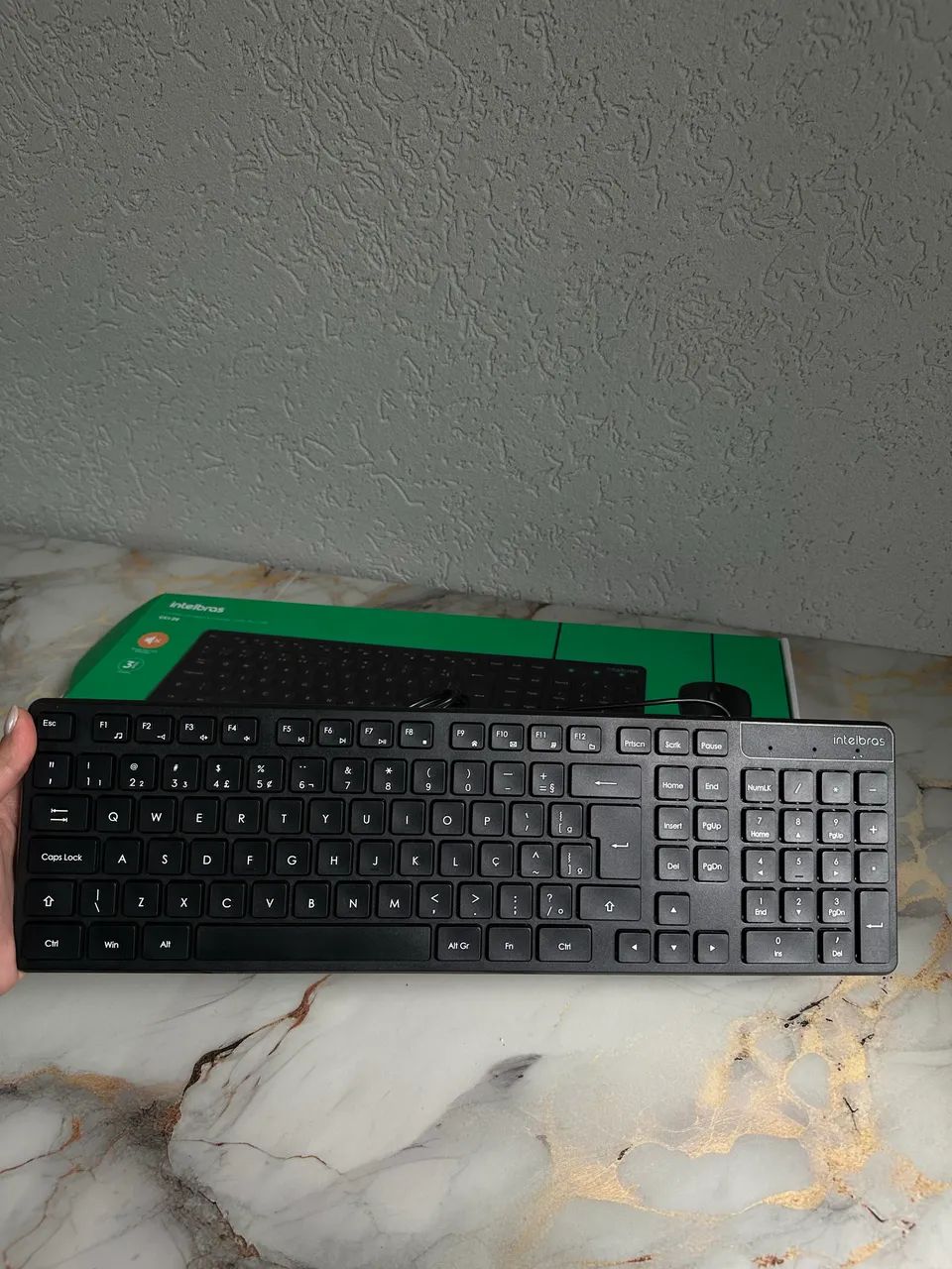 Combo Teclado e Mouse Intelbras CCI 20 USB - Foto 2