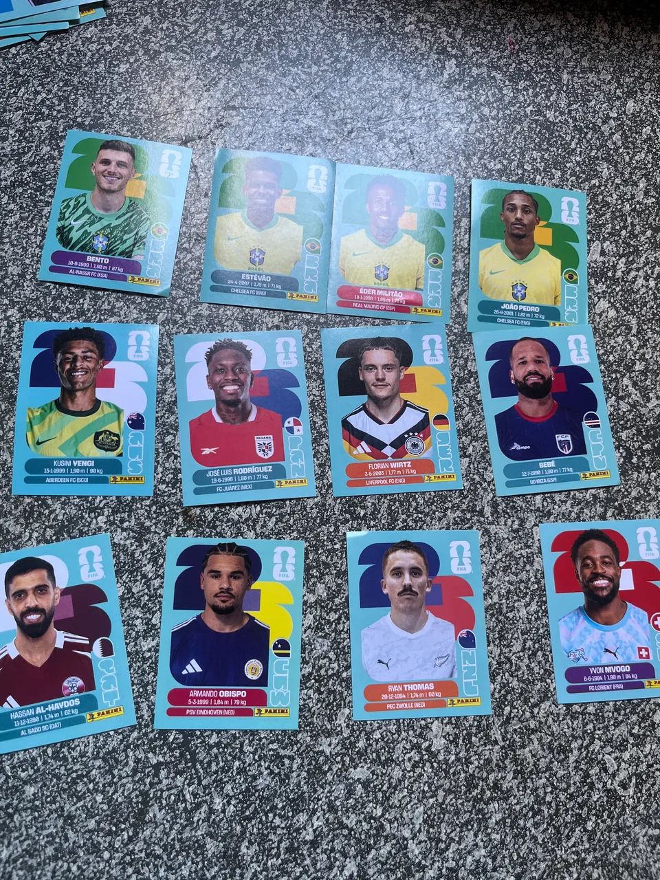 KIT FIGURINHAS DA COPA 