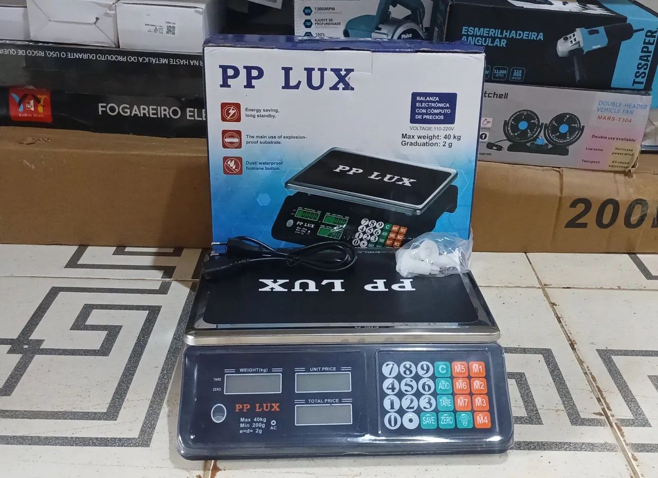 Balança digital 40kg pp lux nova pronta entrega  - Foto 2