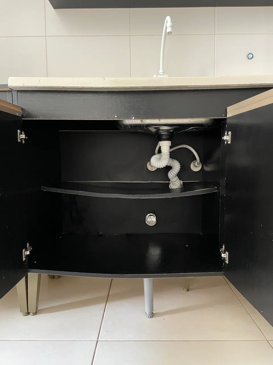 Cozinha preta completa - Foto 4